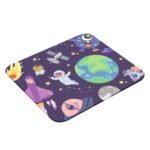 Minimalist Outer Space Mouse Pad – Enhance Your Workspace