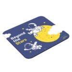PRINTIO Blue Illustrated Astronaut Mouse Pad