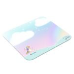 PRINTIO Multicolor Colorful Dancing Unicorn on the Field Cute Mouse Pad