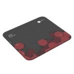 PRINTIO Black and Red Technology Corporate Mouse Pad