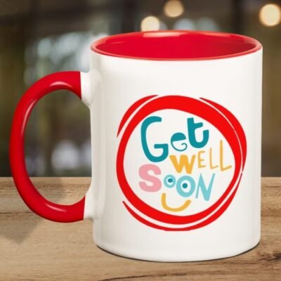 Red Inner Color Coffee Mug – Customized